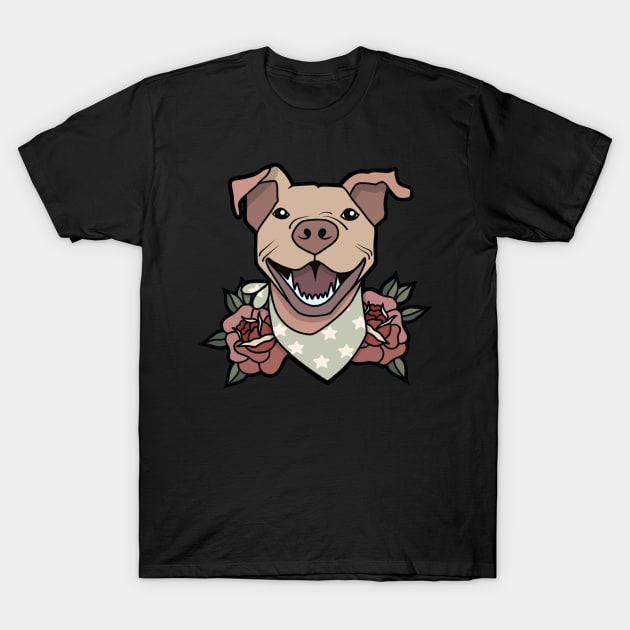 Bully traditional tattoo pitbull T-Shirt by X-TrashPanda